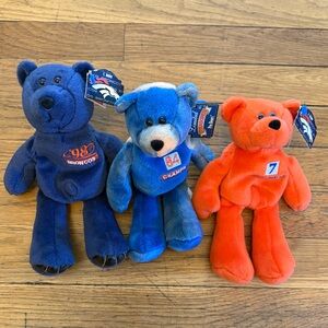 Vintage 1998 Denver Broncos Limited Treasures Beanie Babies